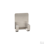 Uchwyt na maszynkę do golenia Base Stalowy Szczotkowany