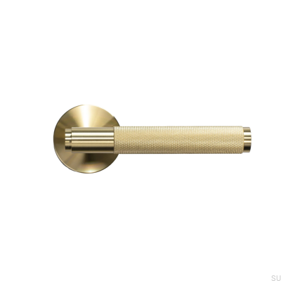 Cross 38 Brass Door Handle