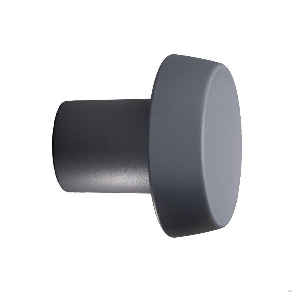 590064-21--Wieszak ścienny Caligola Metalowy Szary