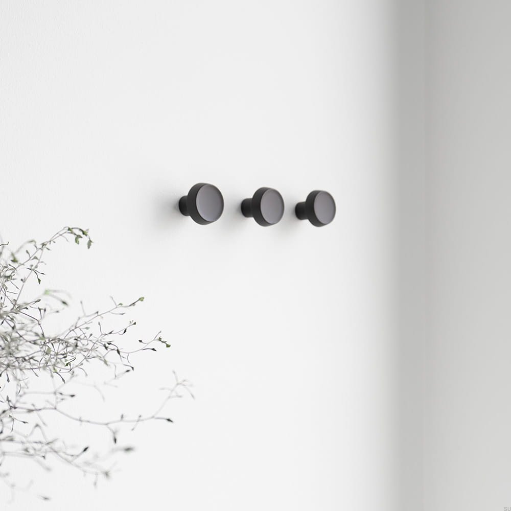 590065-21--Wieszak ścienny Caligola Metalowy Ciemny Brąz