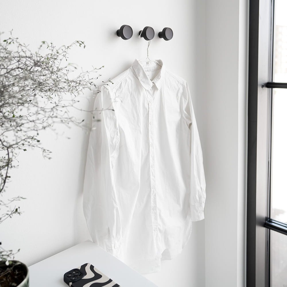 590065-21--Wieszak ścienny Caligola Metalowy Ciemny Brąz