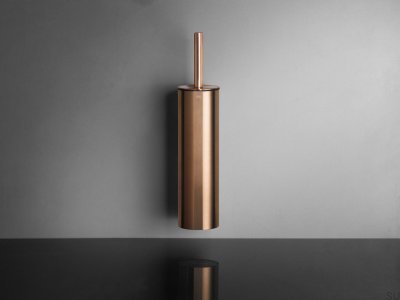 Wall Mounted Toilet Brush 7048 Copper PVD Coating
