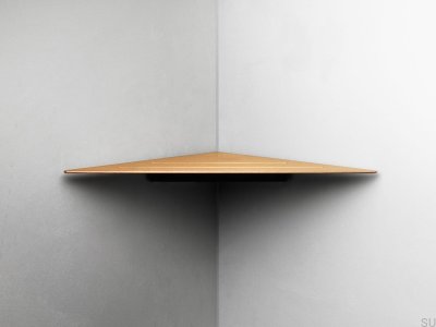 Corner bathroom shelf 7213 Copper PVD coating