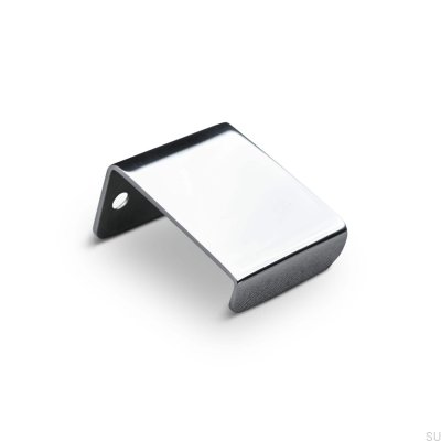 Moie 30 edge furniture handle, polished chrome
