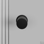 Zdjecie galki meblowej Door Knob czarnej