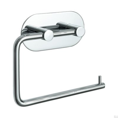 Base 100 classic, polished chrome toilet paper holder
