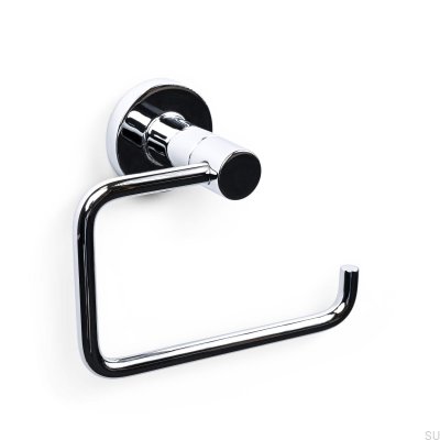 Toulon toilet paper holder, polished chrome