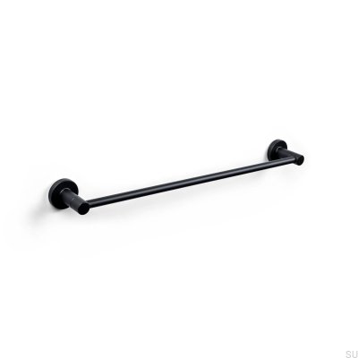 Toulon Metal Towel Holder, Matte Black