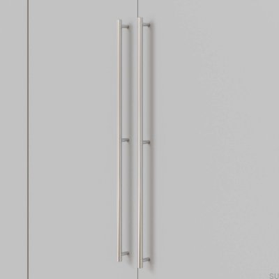 Varberg 704 oblong furniture handle, polished chrome