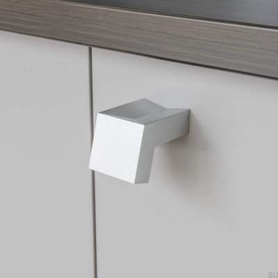 Båstad 16 Brushed Silver Furniture Knob