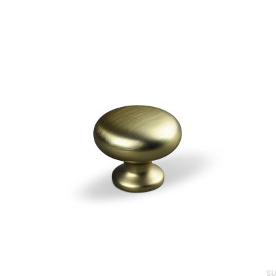 Ancona 30 Brushed Gold furniture knob