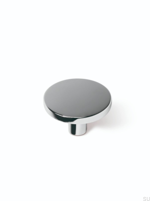 Furniture knob Como Silver Polished chrome