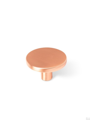 Como furniture knob Brushed copper