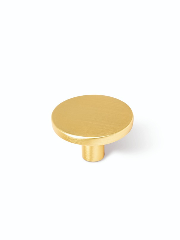 Gałka meblowa Como Szczotkowany mosiądz zdjęcie