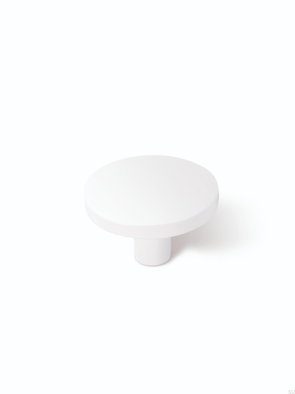 Gałka meblowa Como Metalowa biała