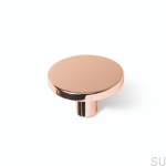 Gałka meblowa Como Big Miedziana polerowana