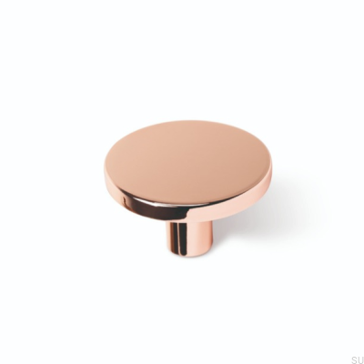 Como Big furniture knob Polished copper