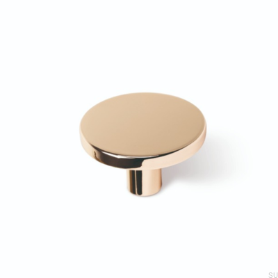 Furniture knob Como Big Gold polished