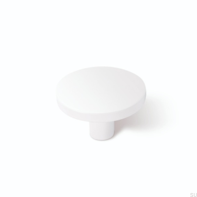 Furniture knob Como Big Metal white
