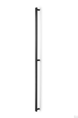 Moon Big 1056 Aluminum Long Furniture Handle Black Brushed