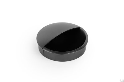 Lidd 48 Black Brushed recessed furniture handle