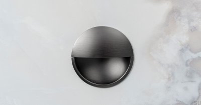 Lidd 48 Black Brushed recessed furniture handle