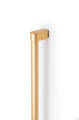 Longitudinal furniture handle Linkk 1056 Aluminum Gold Brushed