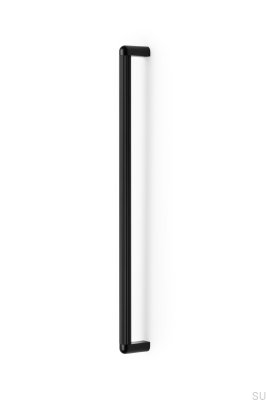 Riss Big 480 oblong furniture handle, aluminum, matt black