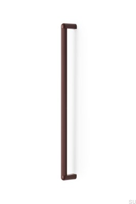 Riss Big 480 oblong furniture handle Aluminum Red