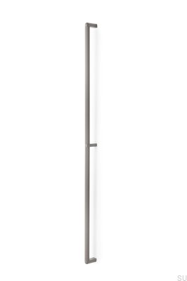 Riss Big 960 oblong furniture handle Aluminum Gray