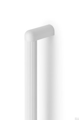 Riss Big 960 oblong furniture handle Aluminum White Matt