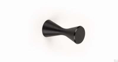 Wall hanger Diabolo Aluminum Black Brushed