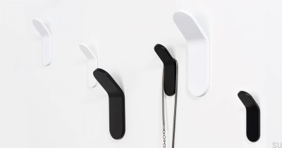 Wall hanger Tik 40 Aluminum Black Mat