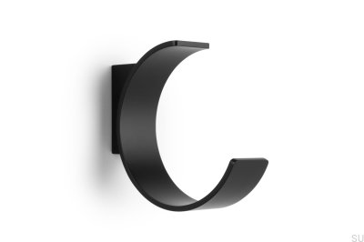 Birdd 20 Metal Wall Hanger, Matte Black