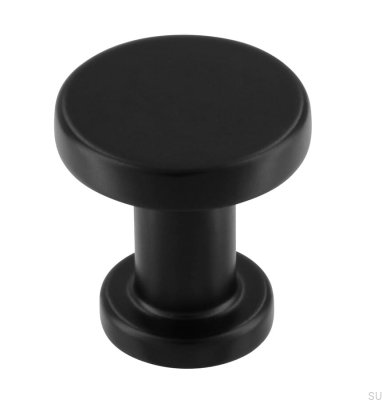 Furniture knob 2505 30 Metal Matte Black