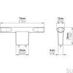 2524-70PB12--Gałka-meblowa-T-Bar-2524-Metalowa-Czarna-Matowa-Siro-Skandynawskie-Uchwyty_6