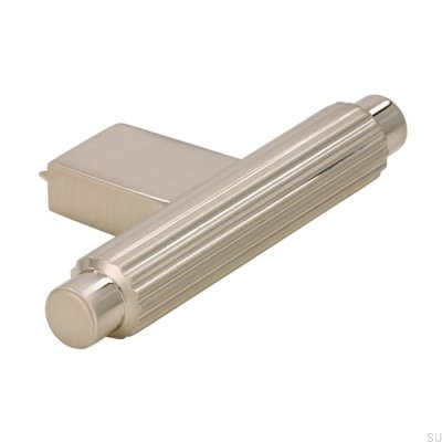 T-Bar 2594 Brushed Silver furniture knob