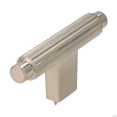 T-Bar 2594 Brushed Silver furniture knob