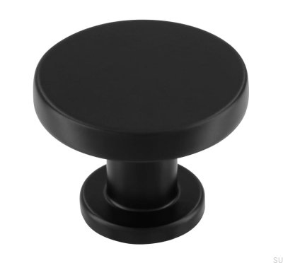 Furniture knob 2505 30 Metal Matte Black