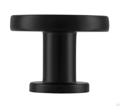 Furniture knob 2505 30 Metal Matte Black