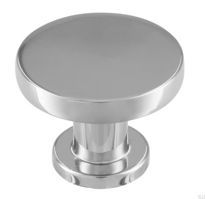 Furniture knob 2505 30 Polished chrome