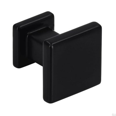 Furniture knob 2506 20 Metal Matte Black