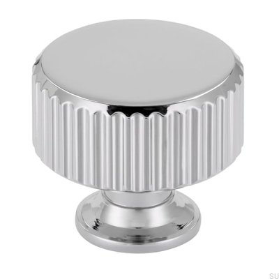 Furniture knob 2596 Polished chrome