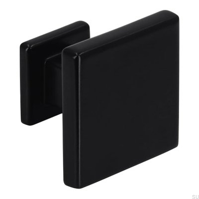 Furniture knob 2506 30 Metal Matte Black