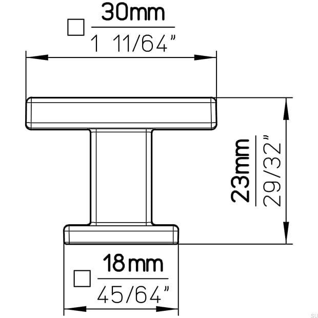 2506-30ZN21--Gałka-meblowa-2506-30-Srebrna-Szczotkowana-Siro-Skandynawskie-Uchwyty_6