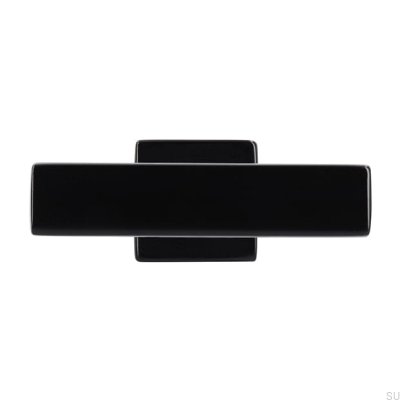 T-Bar 2520 Metal Matte Black furniture knob