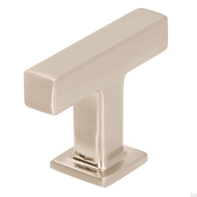 T-Bar 2520 Brushed Silver furniture knob