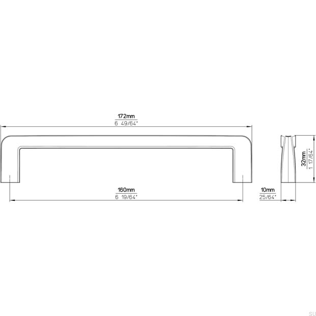 2570-172PB12--Uchwyt-meblowy-podłużny-2570-160-Czarny-Mat-Siro-Skandynawskie-Uchwyty_6