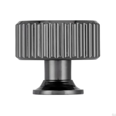  Furniture knob 2596 Polished Anthracite