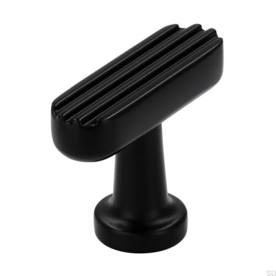 T-Bar 2588 Metal Matte Black furniture knob